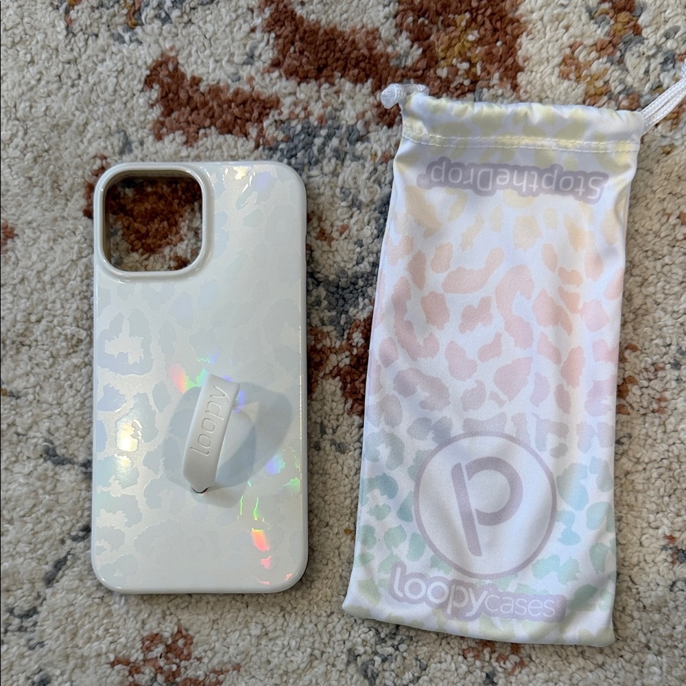Loopy Case Iridescent Leopard Phone Case